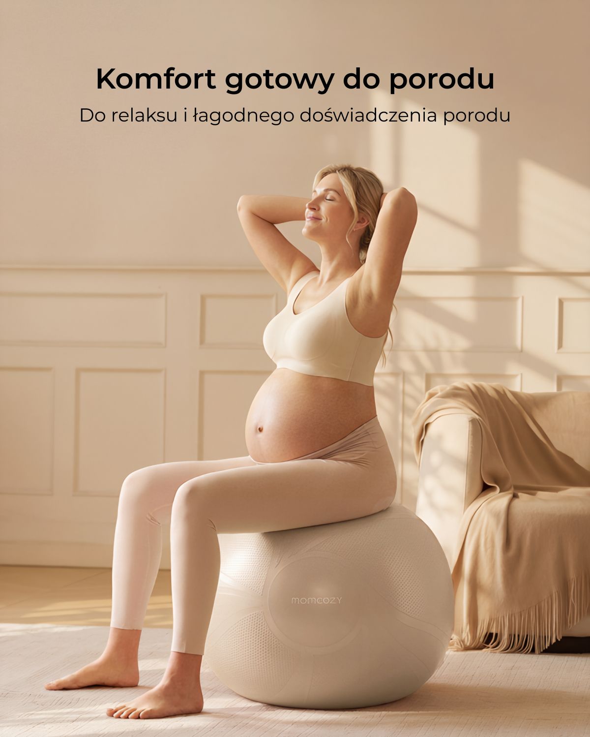Zestaw Piłki dla Kobiet w Ciązy BirthEase — Piłka Porodowa