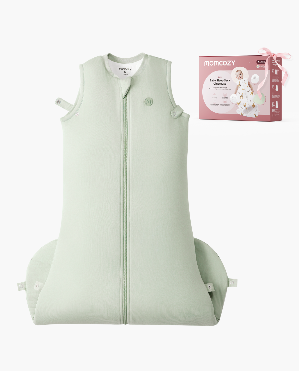 Momcozy Śpiworek dla Niemowląt 1,5 TOG