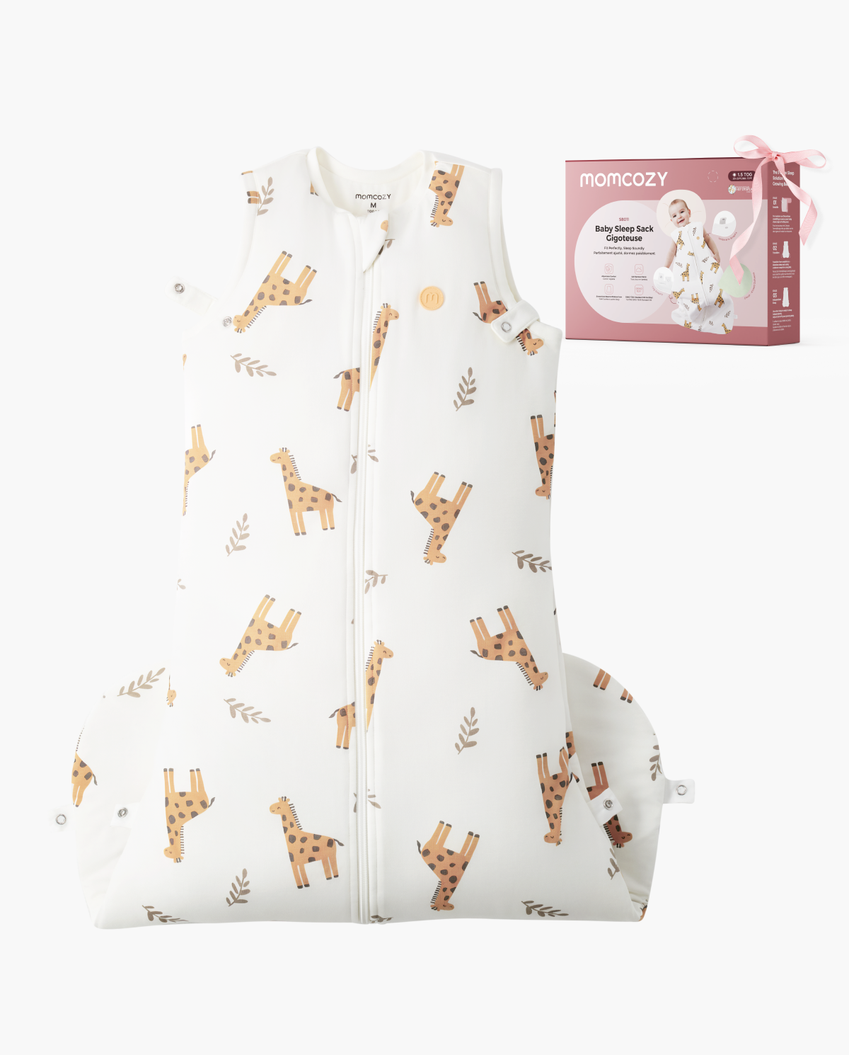 Momcozy Śpiworek dla Niemowląt 1,5 TOG