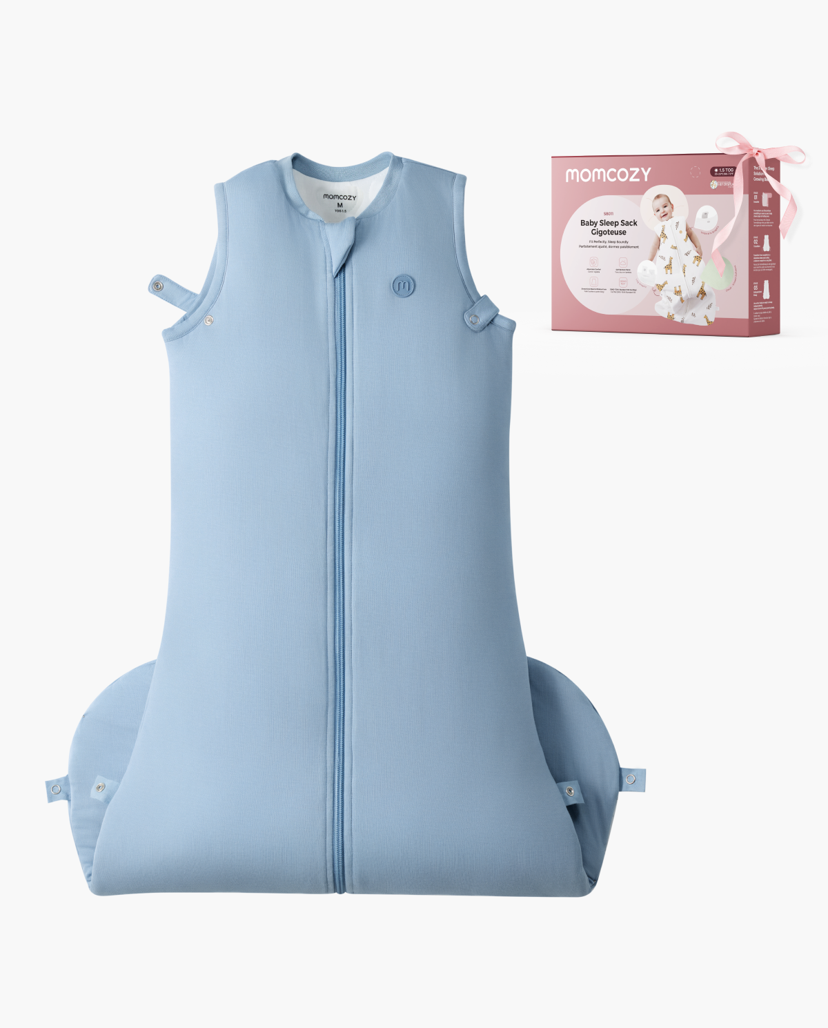 Momcozy Śpiworek dla Niemowląt 1,5 TOG