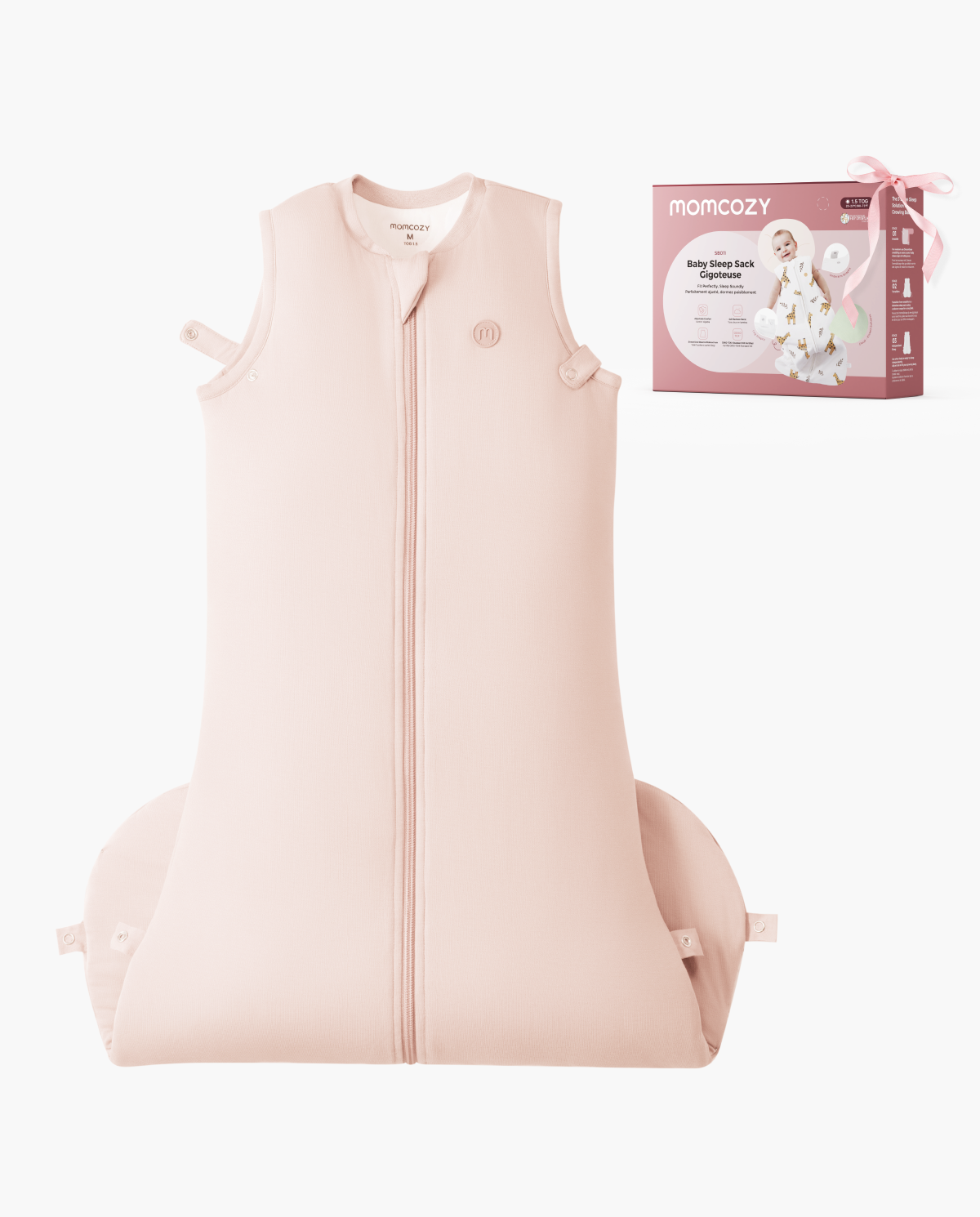 Momcozy Śpiworek dla Niemowląt 1,5 TOG