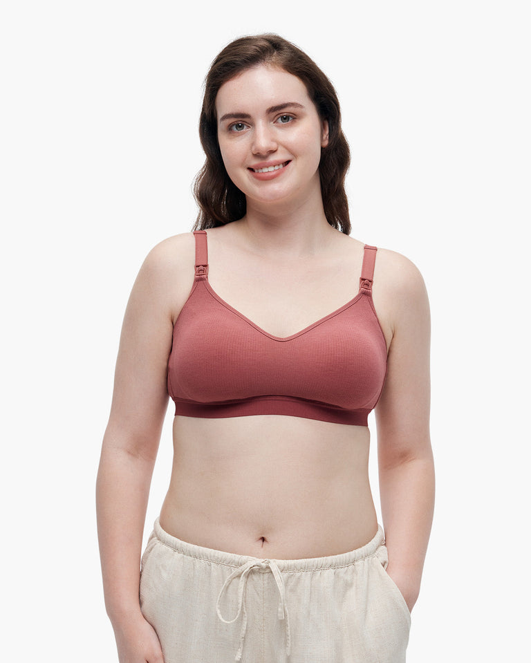 Momcozy Tencel™ Fabric Bezszwowy Biustonosz do Odciągania Pokarmu