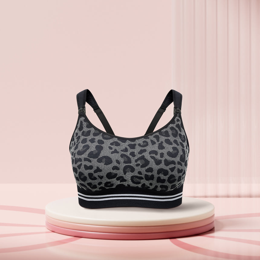 DEX - 4-in-1 Hands Free Seamless Stretch Fabric Pumping Bra-HF022