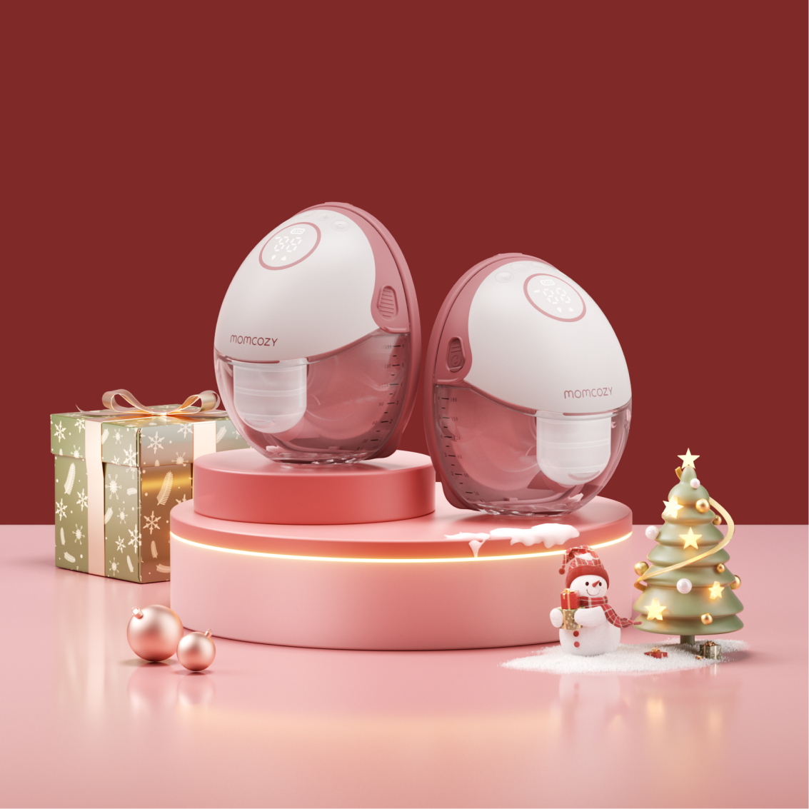 Momcozy Mobile Style™ Smukły Laktator Muszlowy | M6
