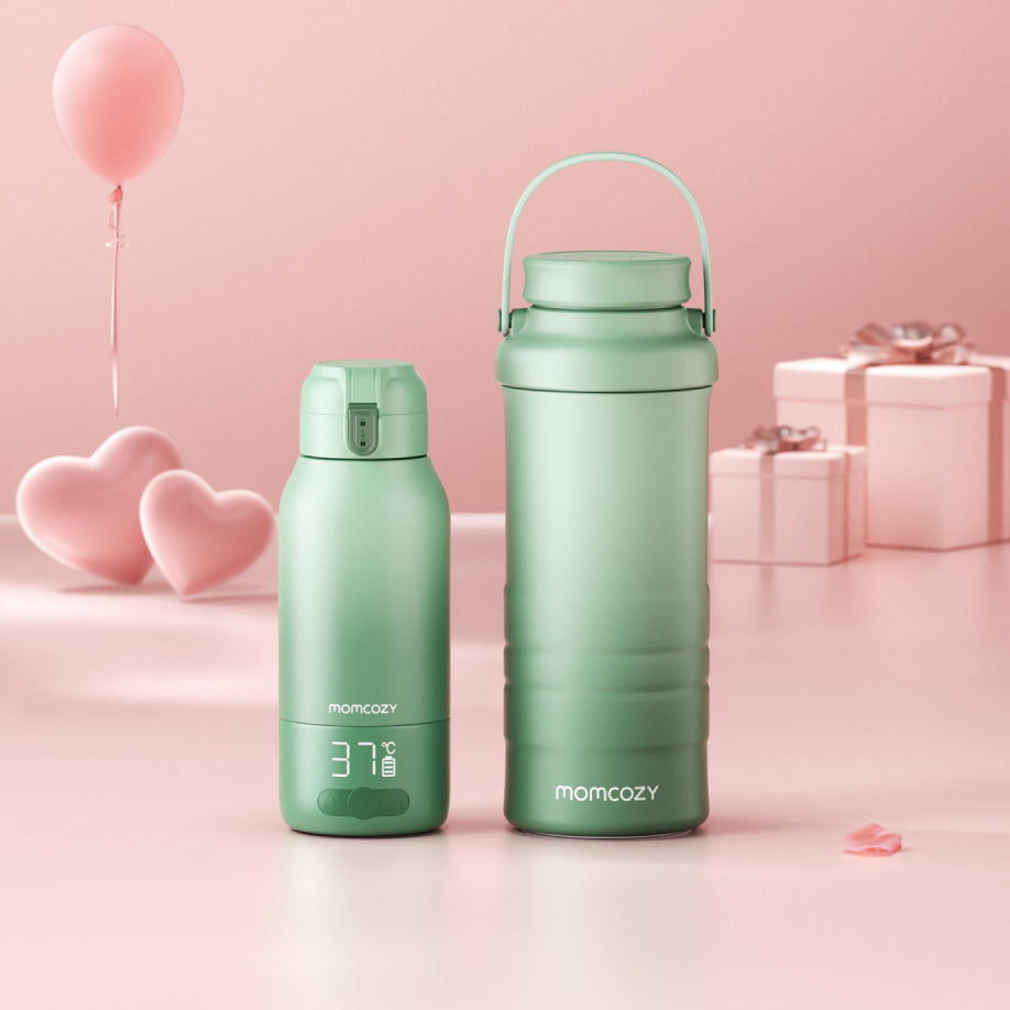 Przenośny Podgrzewacz do Mleka + Chłodziarka 22oz - Zestaw w Biegu