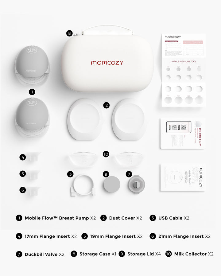 Momcozy Mobile Flow™ Hands-Free Breast Pump-M9 Set