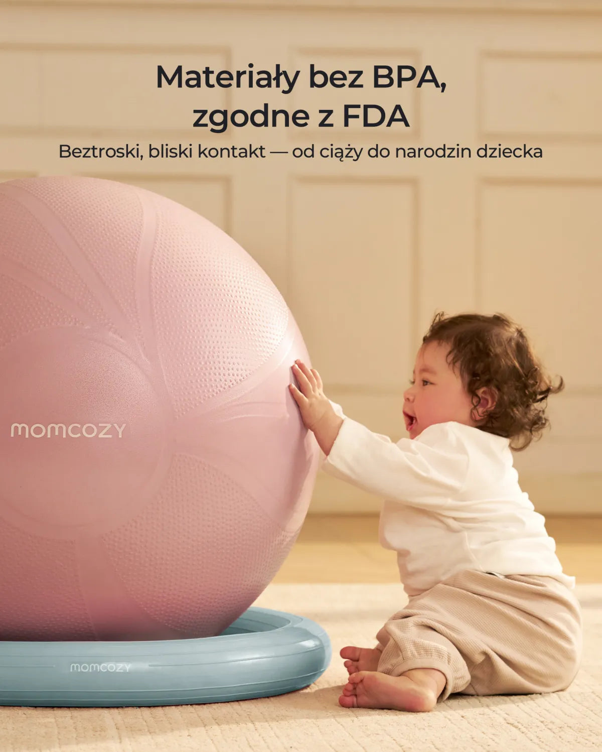 BirthEase Pregnancy Ball  Set— Birthing Ball