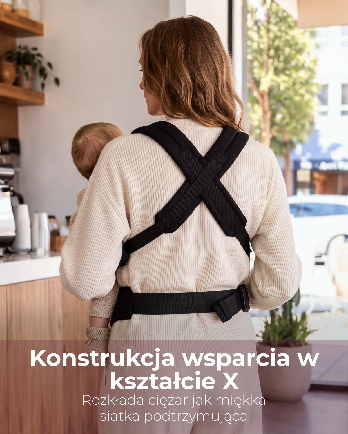 PureHug Nosidełko dla Dzieci - Ergonomiczne, Wygodne i Lekkie