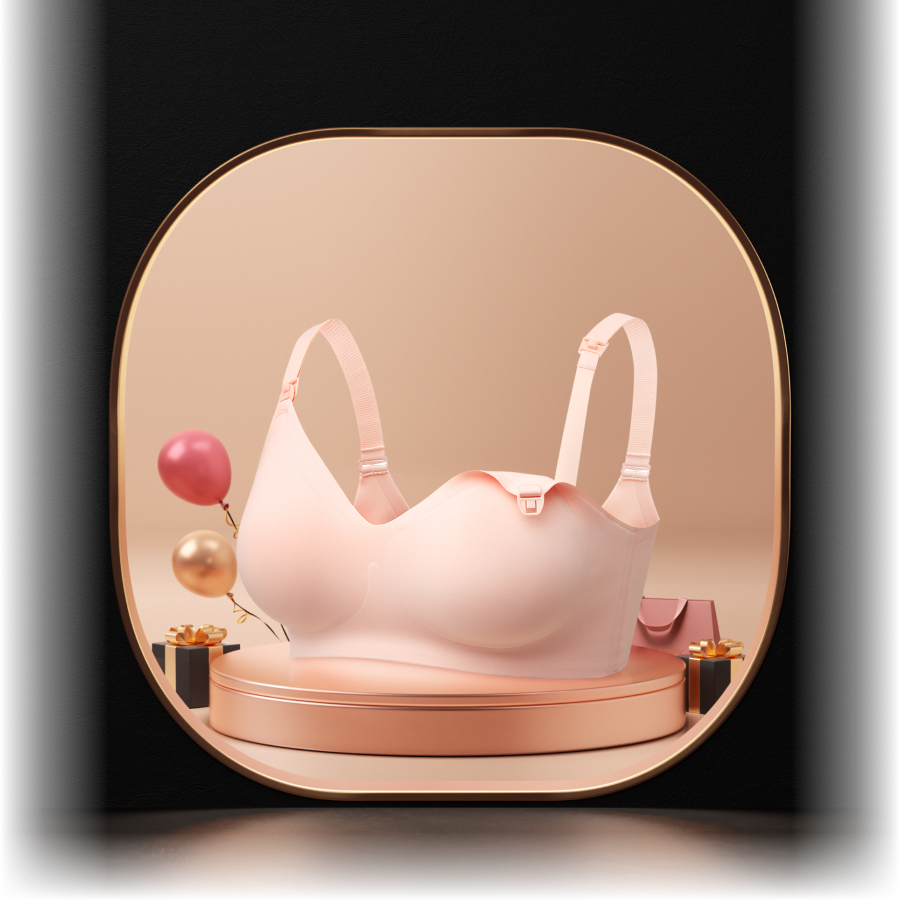 Ultra Miękki Bezszwowy Biustonosz do Karmienia YN21