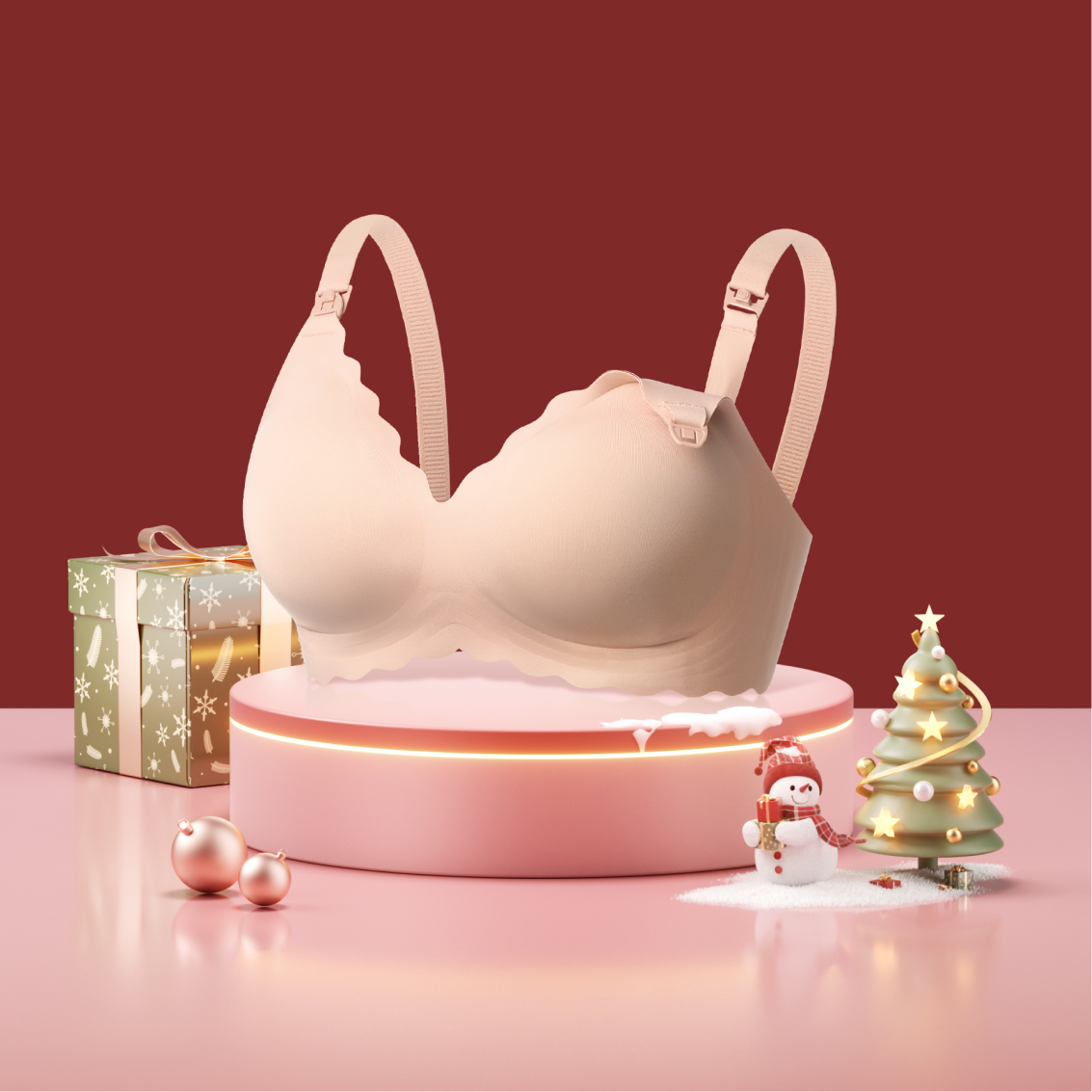 Jelly Strip Bezszwowy Biustonosz do Karmienia YN46