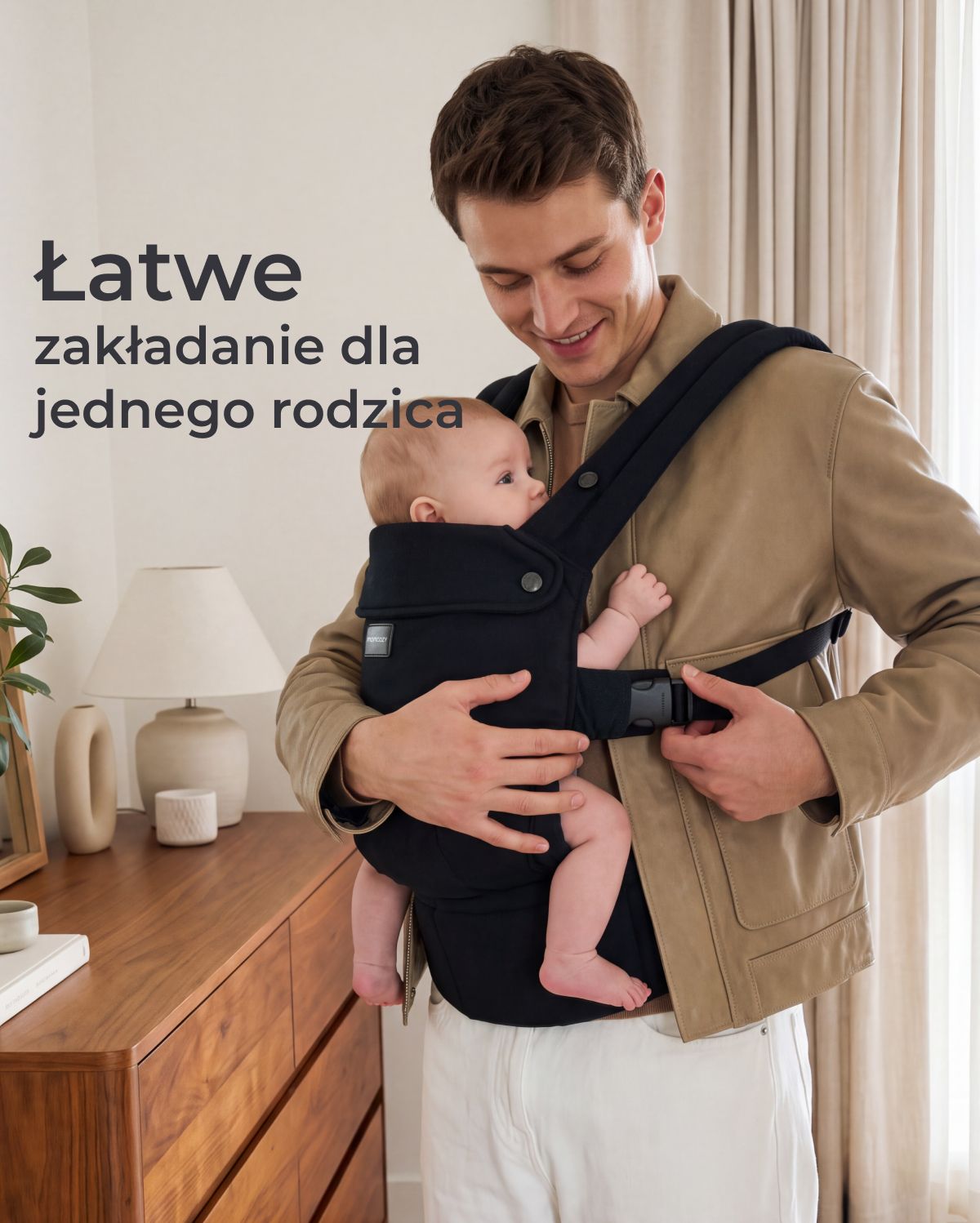 PureHug Nosidełko dla Dzieci - Ergonomiczne, Wygodne i Lekkie