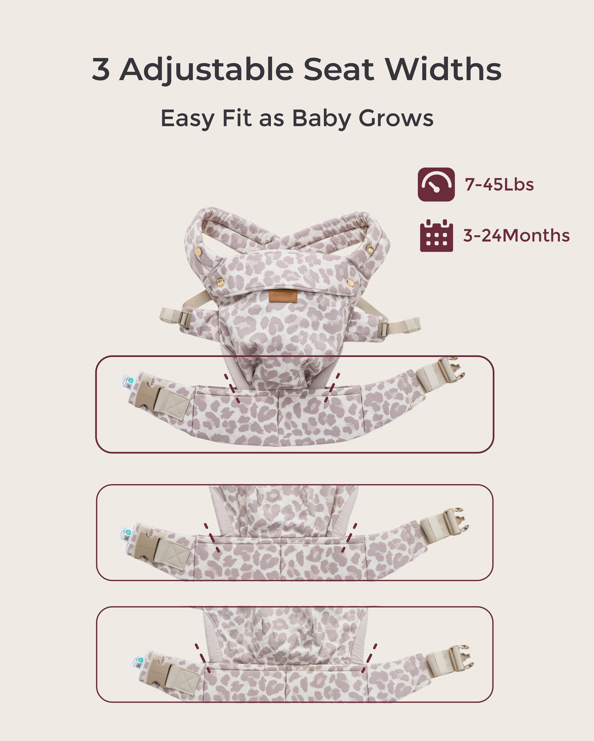 PureHug Baby Carrier - Ergonomic Cozy & Lightweight