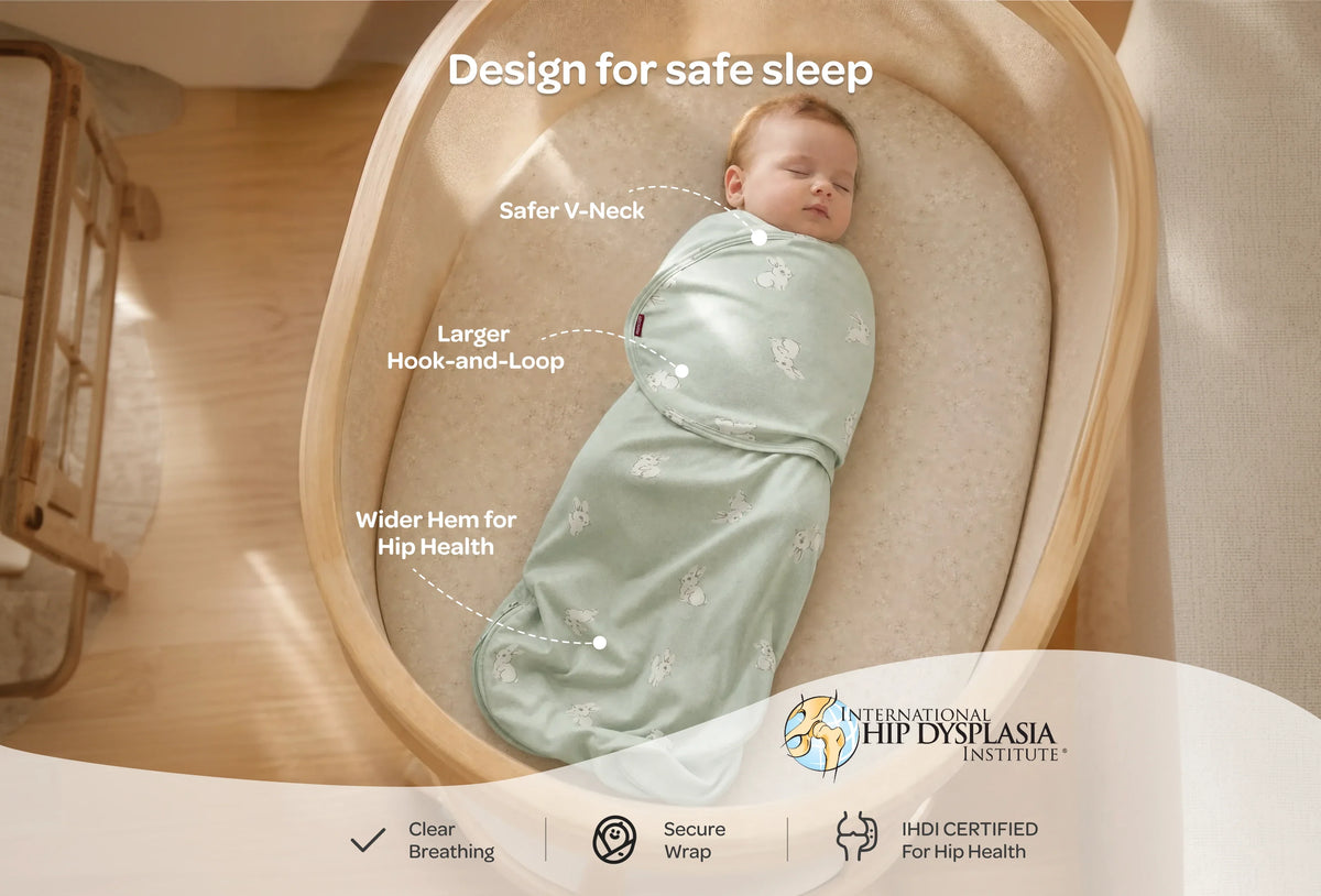 Momcozy Łatwy Otulacz Dla Niemowląt