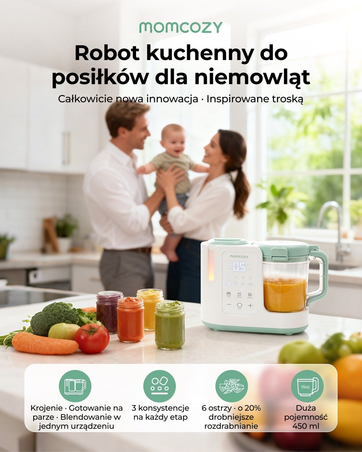 Momcozy AutoMeal Baby Food Maker