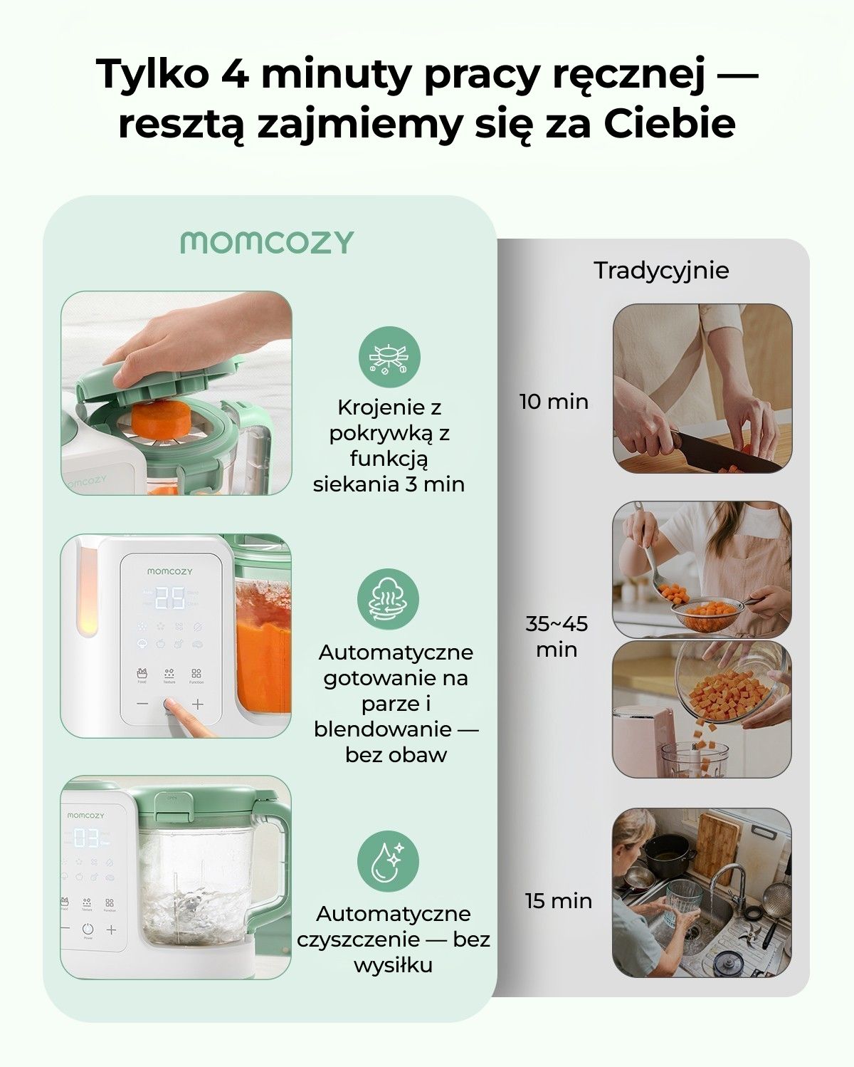 Momcozy AutoMeal Baby Food Maker