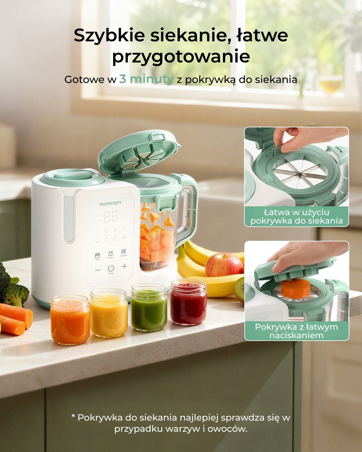 Momcozy AutoMeal Baby Food Maker