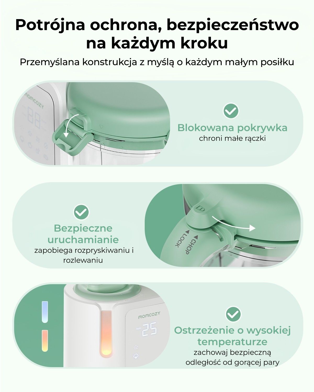 Momcozy AutoMeal Baby Food Maker