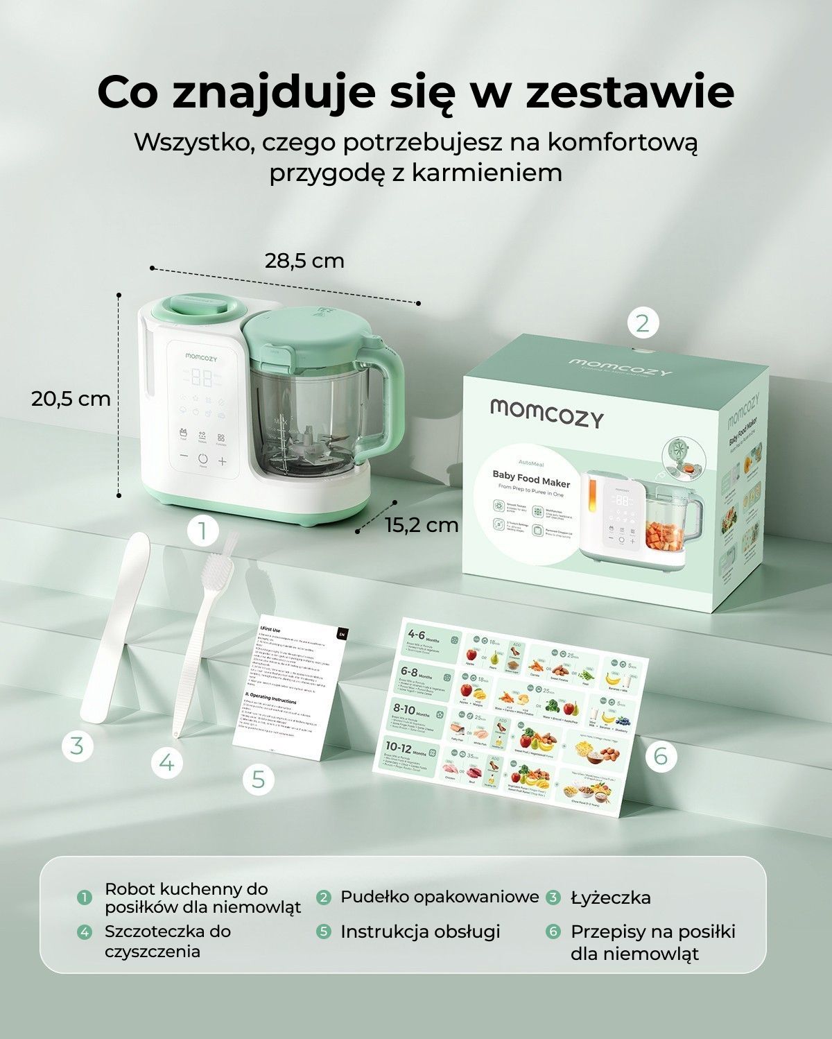 Momcozy AutoMeal Baby Food Maker