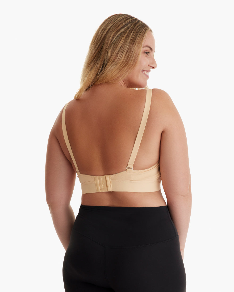 The Original: Our Basic Nursing & Pumping Bra Beige Back